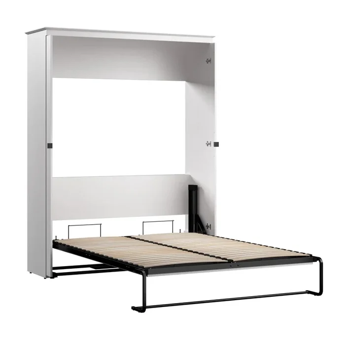 Bestar Key West 69 W Queen Murphy Bed – Pure White Oak|Grand lit escamotable Key West de Bestar de 69 po (L) – blanc chêne solide
