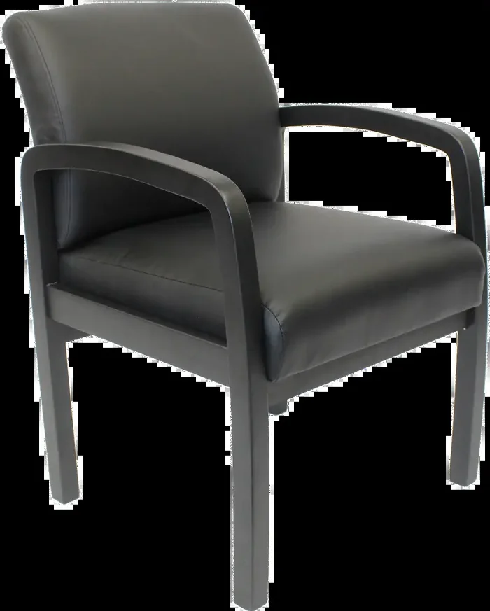 Black Office Guest Chair