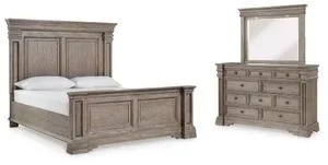 Blairhurst King Panel Bed, Dresser and Mirror