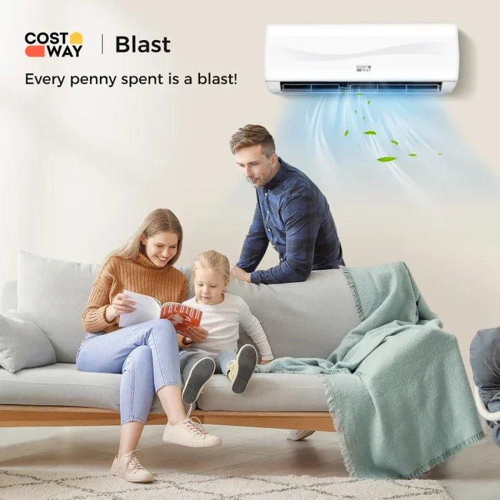 Blast Series 18000 BTU 19 SEER2 208-230V Ductless Mini Split Air Conditioner and Heater
