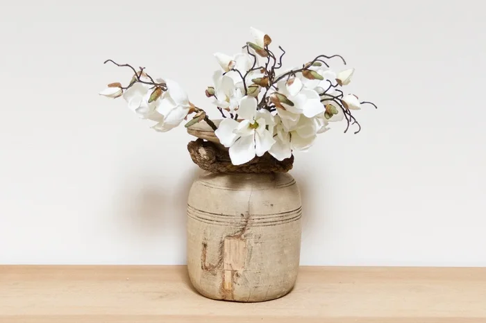 Bleached Antique Water Pot-Netra (Trade)