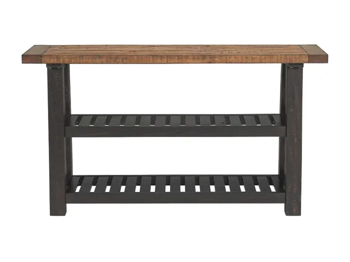 Bolton Black and Natural Sofa Table
