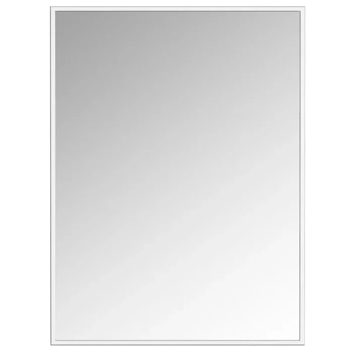 Border Silver 40″ Mirror|Miroir Border de 40 po argenté