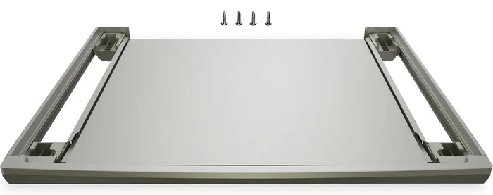 Bosch Laundry Stacking Kit with Pull-Out Shelf – Silver – WTZ2750XUC | Trousse de superposition Bosch pour la buanderie avec tablette coulissante – Argenté – WTZ2750XUC | WTZ2750X