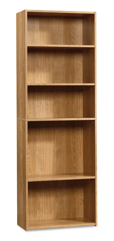 Boston 24.75″ 5-Shelf Bookcase – Highl& Oak|Bibliothèque Boston de 24,75 po à 5 tablettes – chêne Highland