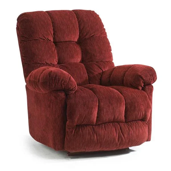 BROSMER LEATHER POWER HEAD TILT ROCKER RECLINER- 9MZ87-1LV