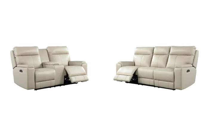 Bryant Power Lay-Flat Reclining Living Room Set (Taupe)