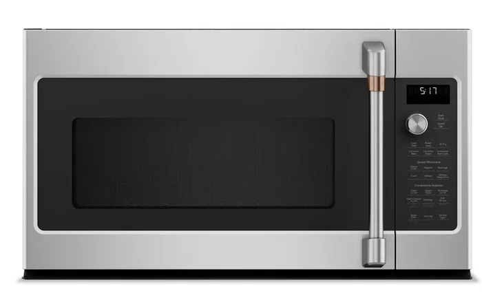Cafe 1.7 Cu. Ft. Over-the-Range Microwave with Convection and Air Fry – Stainless – CVM517P2RS1 | Four à micro-ondes à hotte intégrée Café de 1,7 pi³ avec convection et friture à air – acier inoxyda…