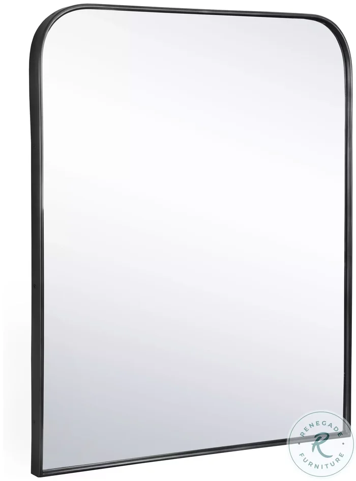 Calabasas Black Wall Mirror