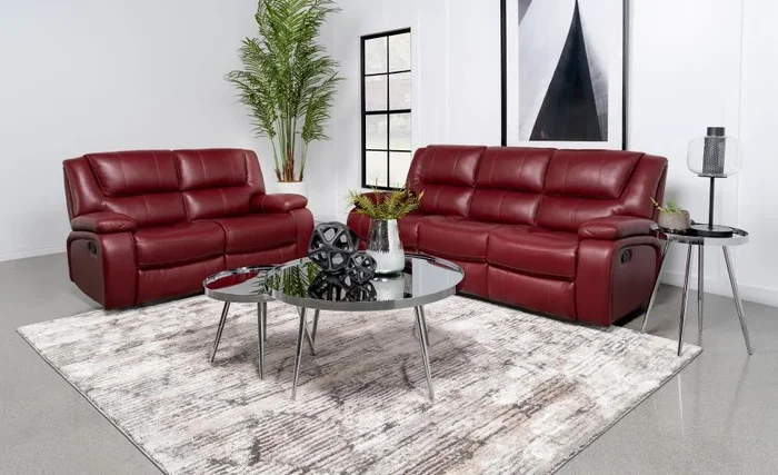 Camila – Upholstered Reclining Sofa Set