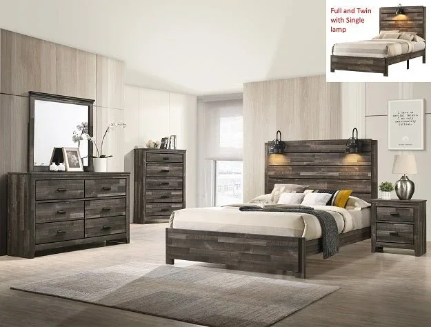 CARTER 6 PIECE BEDROOM SET