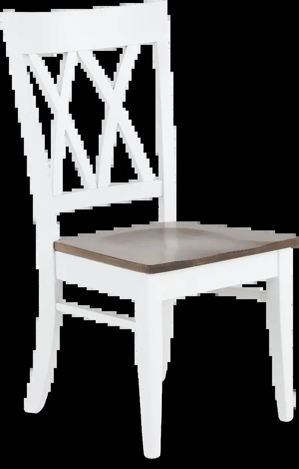 Cascades Emmet White Dining Chair
