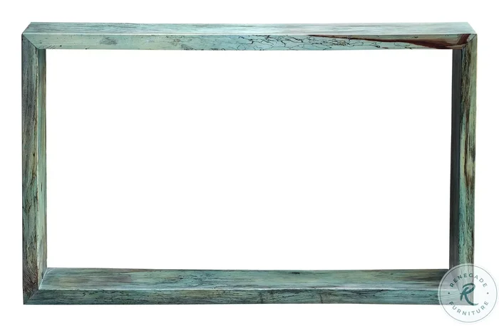 Cassius Caribbean Blue Green Console Table