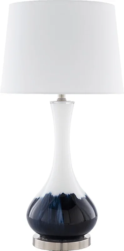 Cedar Point Navy Lamp