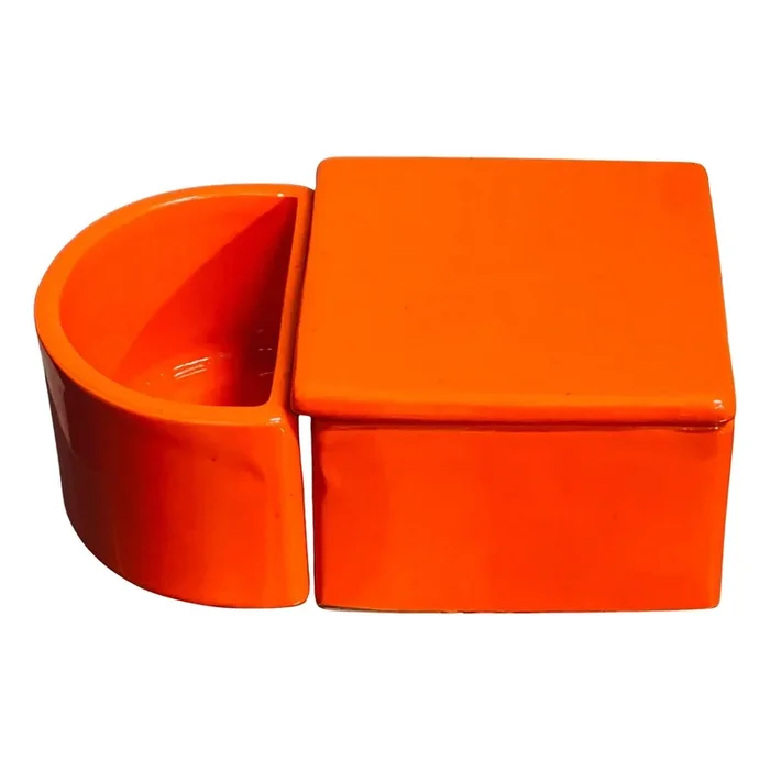 Ceramic Box from Gabbianelli, Italy, 1970s