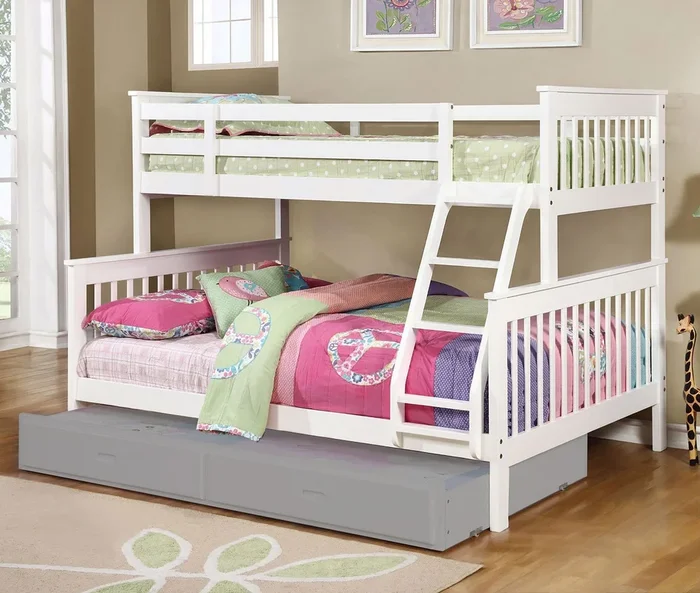 Chapman Twin over Full Bunk Bed (White)