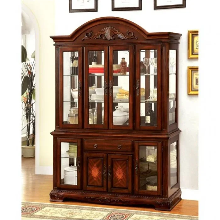 Cm3185h Furniture Of America Petersburg Hutch