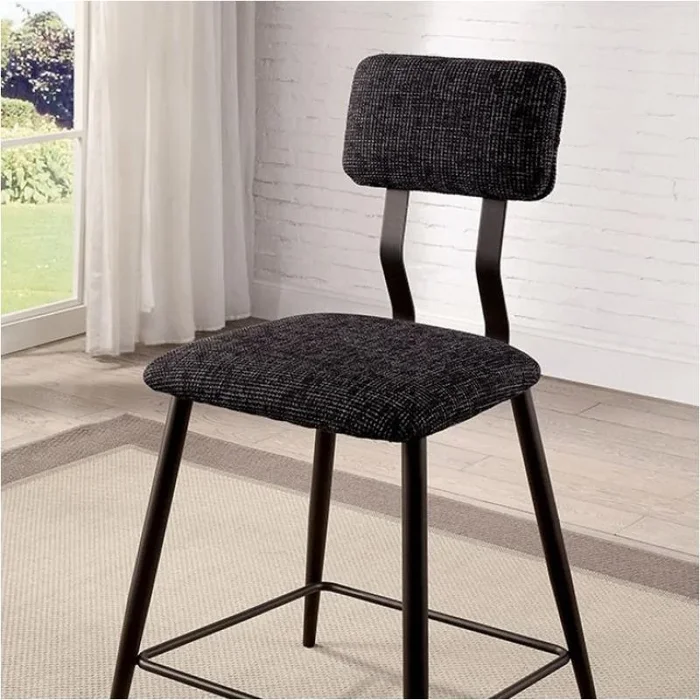 Cm3789bk-pc Furniture Of America Dicarda Counter Height Chair