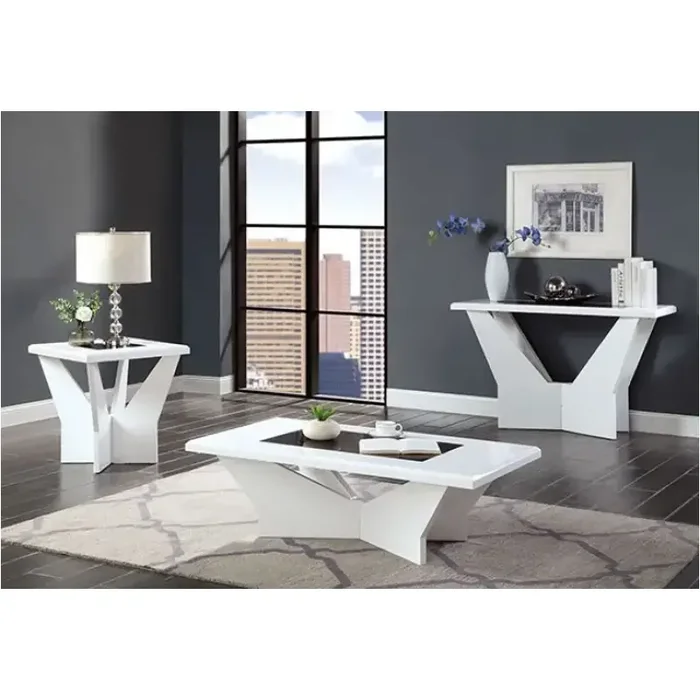Cm4183wh-c Furniture Of America Dubendorf Coffee Table – White