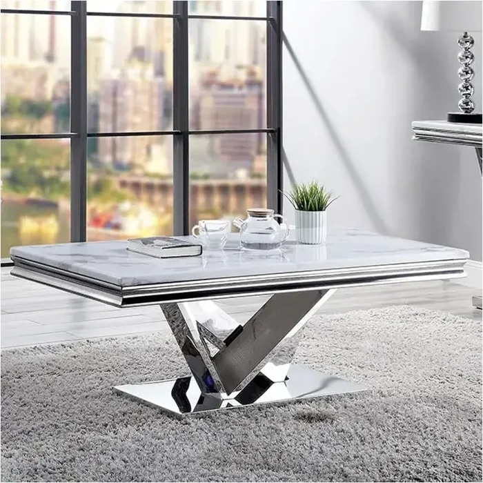 Cm4284c Furniture Of America Villarsglane Coffee Table