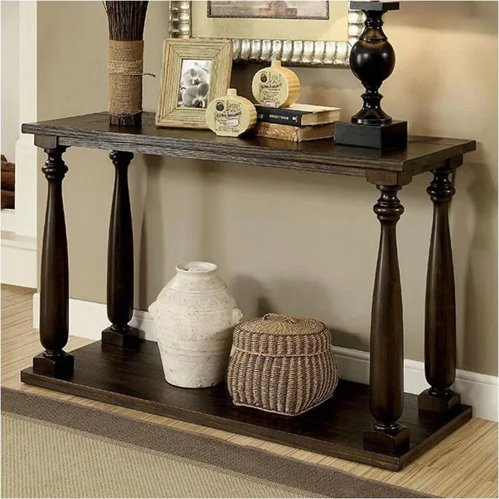 Cm4420s Furniture Of America Luan Sofa Table