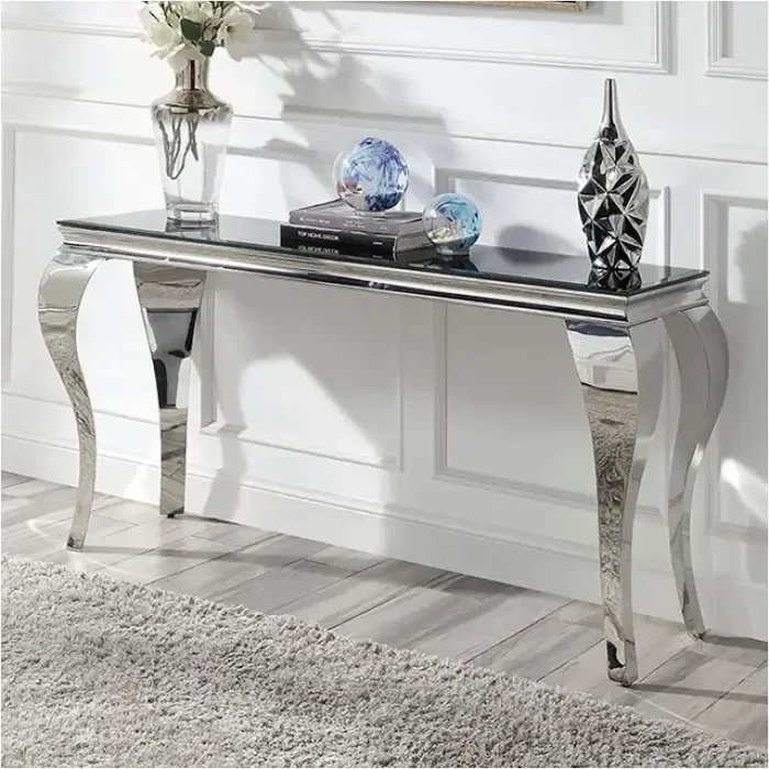 Cm4903bk-s Furniture Of America Wetzikon Sofa Table – Black