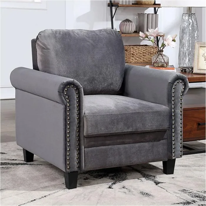 Cm6494-ch Furniture Of America Living Chair