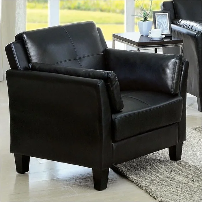 Cm6717bk-ch Furniture Of America Pierre Chair – Black