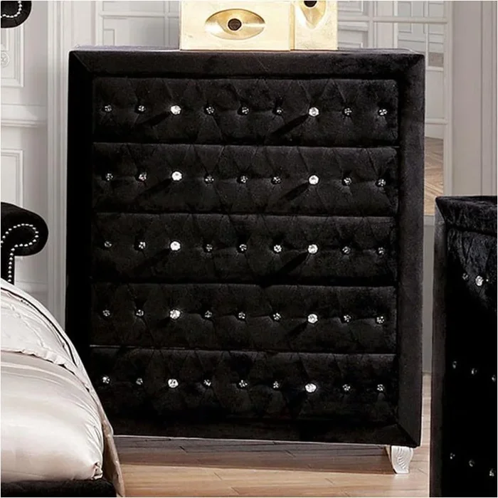 Cm7150bk-c Furniture Of America Alzire Chest