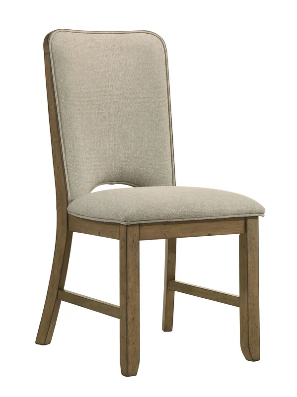 Cockrell – Side Chair (Set of 2) – Light Brown / Beige