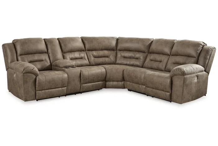 Contemporary 3-Piece Power Reclining Sectional Sofa