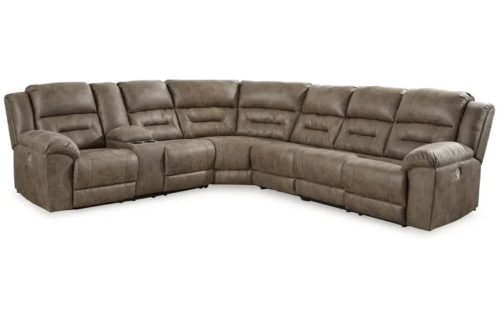 Contemporary 4-Piece Power Reclining Sectional Sofa