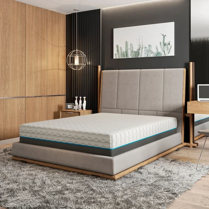 Copper Lux – 12″ Soft Memory Foam Mattress With Phase Change Cooling Fabric