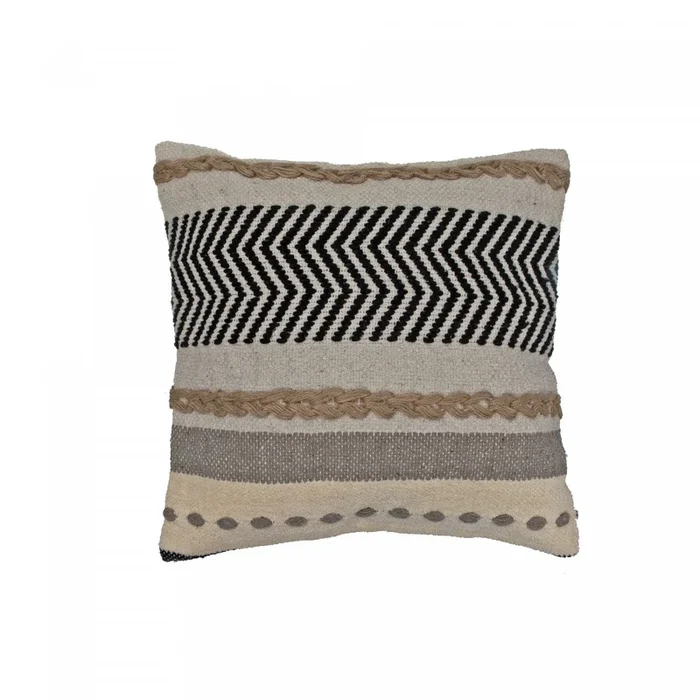 Cotton Handwoven Cushion Regalia – Set of 2 Cushions|Coussin en coton tissé à la main à motif regalia – ensemble de 2 coussins