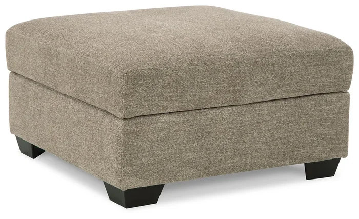 Creswell – Ottoman With Storage – Stone