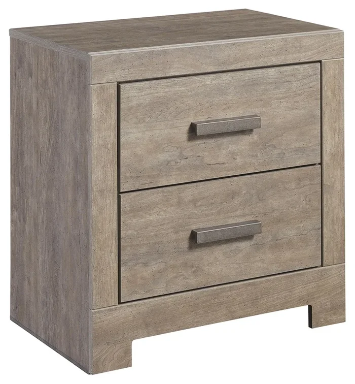 Culverbach – Two Drawer Night Stand – Gray