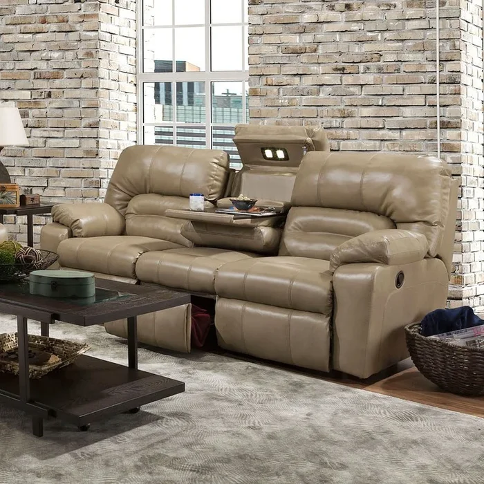 Dakota Reclining Sofa (Oregon Trail Putty)