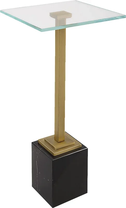 Daniyelle Black Accent Table
