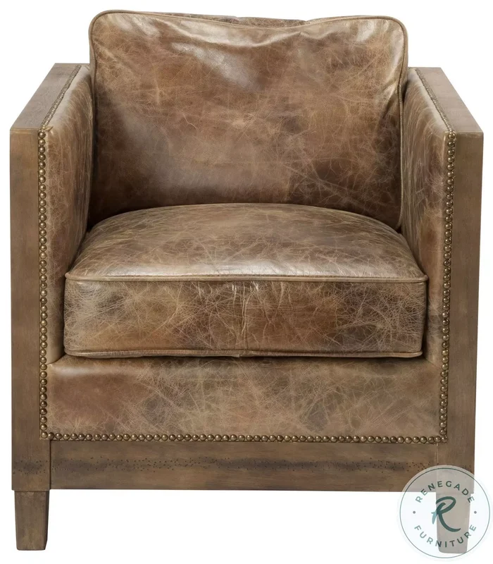 Darlington Brown Club Chair