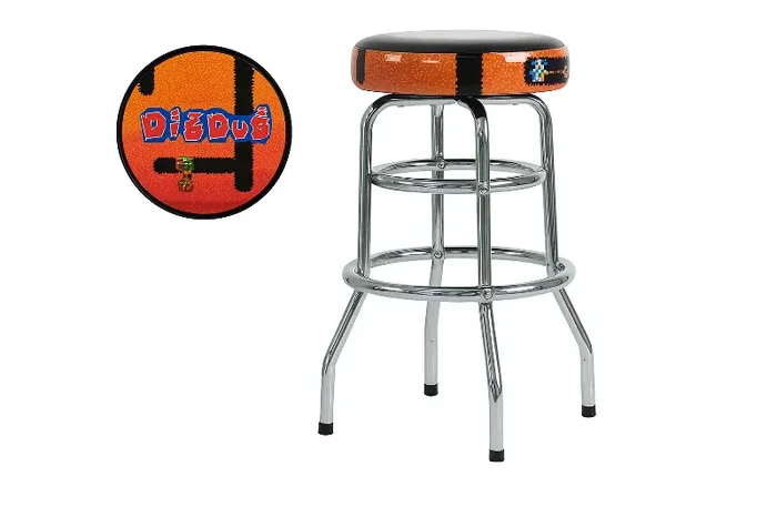 Dig Dug 30″ Swivel Stool