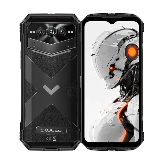 Doogee V Max Pro 5g Rugged Phone 108mp Camera – 22,000mah Battery 512gb Storage 6.58” Fhd+ 120hz Display Black
