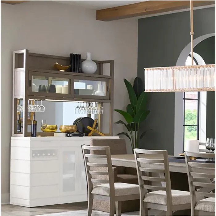Dpur64h Parker House Furniture Pure Modern 64 In. Bar Buffet Hutch