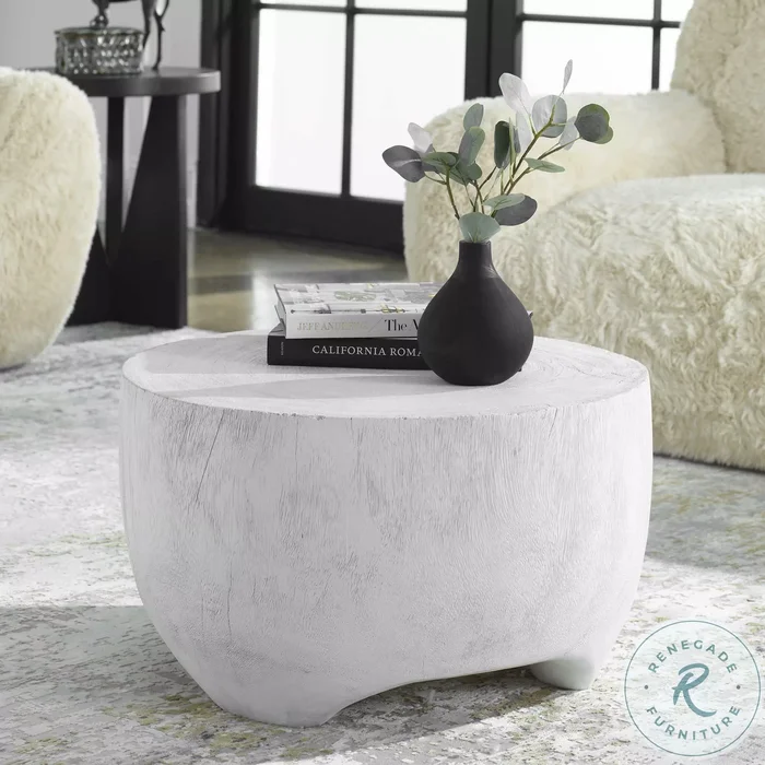 Elevate Matte White Occasional Table Set