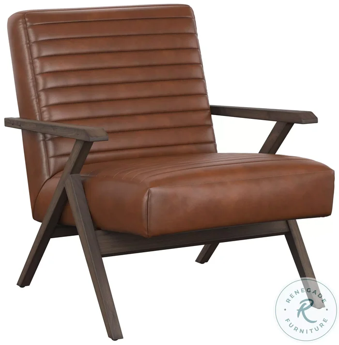 Ellington Bravo Cognac Lounge Chair