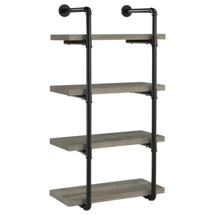 Elmcrest – 4-Shelf Wall Bookshelf
