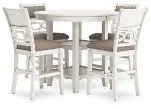 Erinberg Counter Height Dining Table and 4 Barstools (set of 5)
