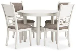Erinberg Dining Table and 4 Chairs (set of 5)