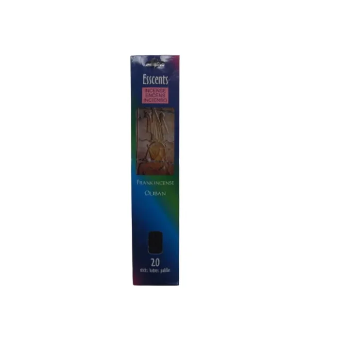 Esscents Stick Frankincense – Set of 8 Incense Sticks|Bâtons à arôme d’oliban d’Esscents – ensemble de 8 paquets de bâtons d’encens