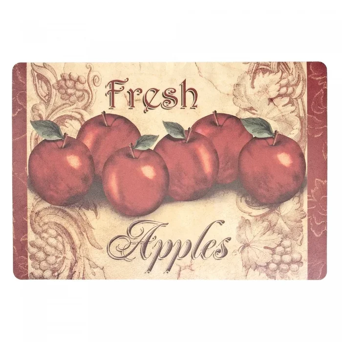 Eva Placemat Fresh Apples 12 x 18 – Set of 12|Napperon Eva « Fresh Apples » 12 x 18 – ensemble de 12