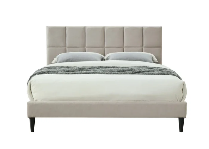 EVELYN UPHOLSTERED QUEEN BED IN A BOX 1132-105